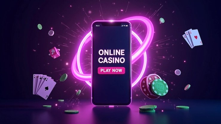 Ilustrasi pengguna sukses login dengan aman di platform hiburan digital